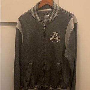 Old Grey Letterman Jacket